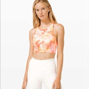 Lululemon high neck shibori energy bra